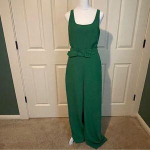 Banana Republic Green Jumpsuit 6 Tall Long